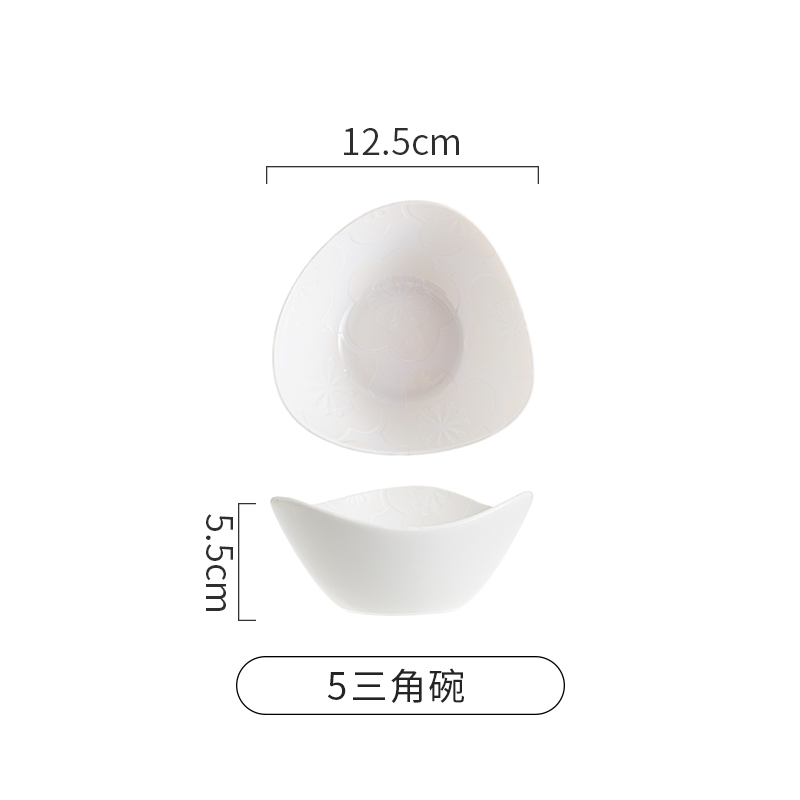 5三角碗