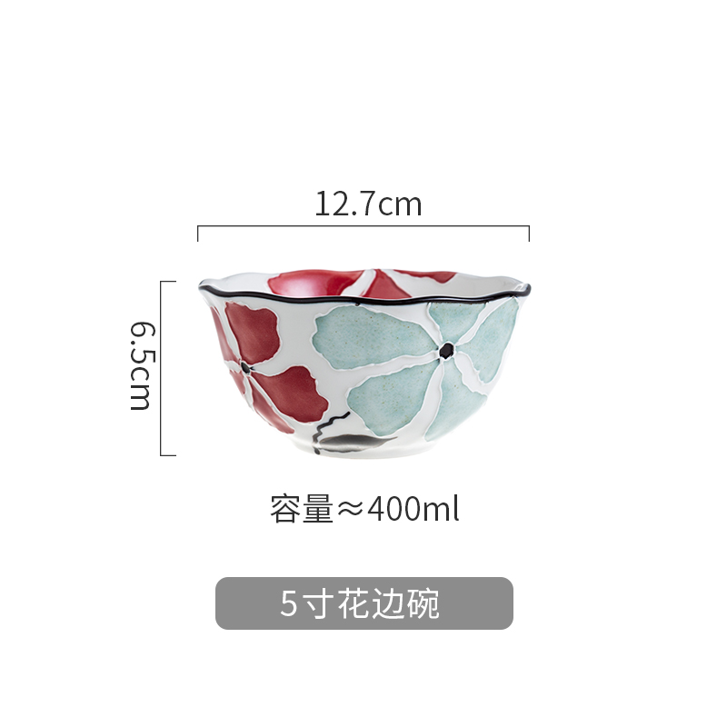 5寸花边碗 5寸花边碗